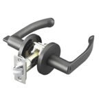Lacasa 8341 Metallic Gun Grey Designer Bedroom Lever Lock +$50.00