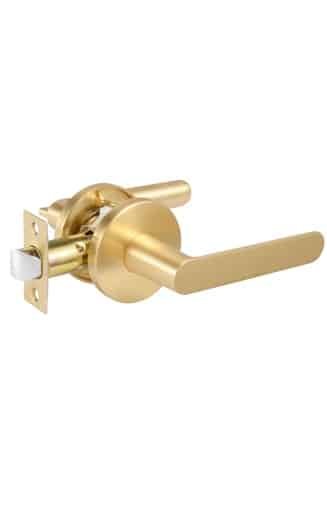 Lacasa PVD Gold Designer Bedroom Lever Lock