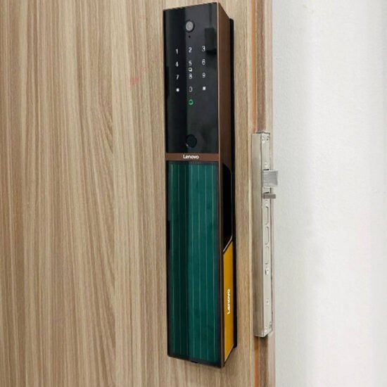 Lenovo Solar Digital Door Lock - The Sun With Camera & Solar Charging