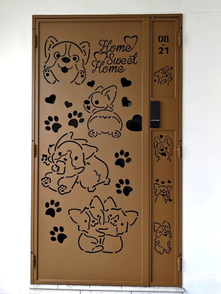 MydigitalLock-Kato-3D-Laser-Cut-Gate MydigitalLock-Kato-3D-Laser-Cut-Gate