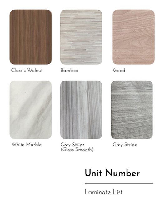 Unit_Number_Laminate_List