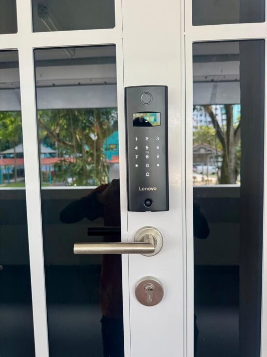 Designer HDB Glass Gate 4×7 Feet