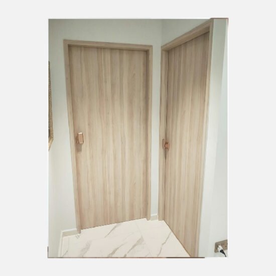 Removal and Replacement (Hacking) HDB Laminate Bedroom Door + Laminate Door Frame (With Architrive)
