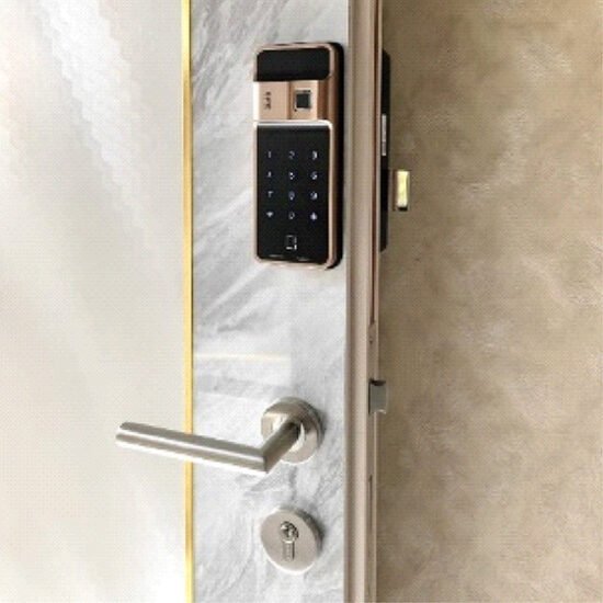 EPIC 5G Satin Gold Digital Lock