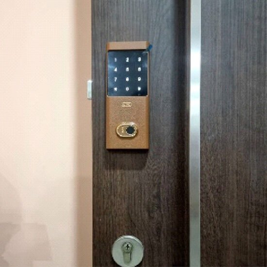 EPIC 7G Designer Door Digital Lock – Autumn Brown
