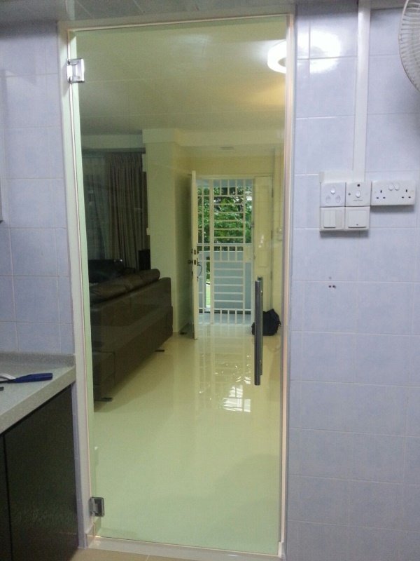 Clear Glass Swing Door Clear Glass Swing Door