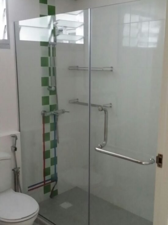 Wall to Wall Glass Shower Screen