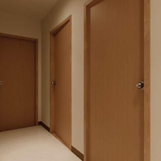 Lusano High Status Laminate Door Frame with Bedroom Door - Image 3