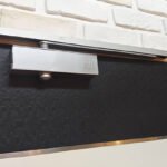 Atena 90 Degree Slide Arm Door Closer Silver +$150.00