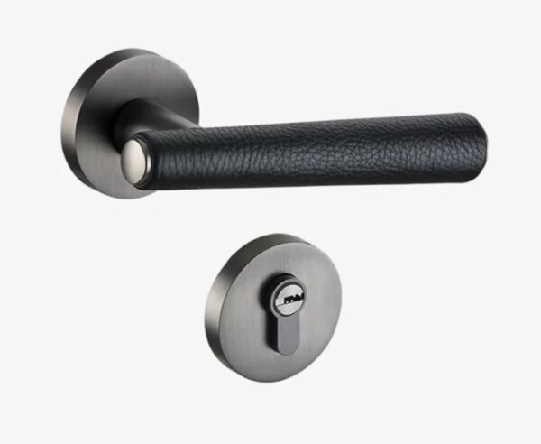 Lusano-Black-Leather-Designer-Gate-Handle