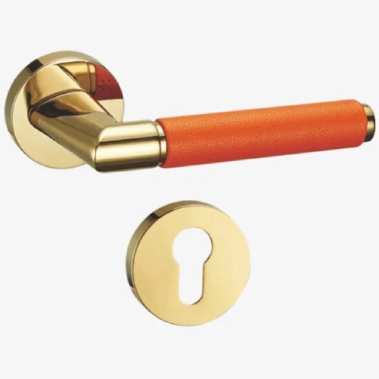 Lusano Grange leather Designer Gate Handle