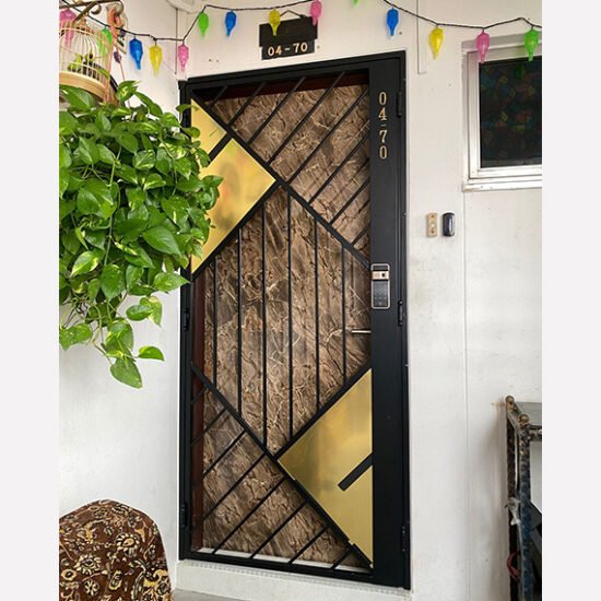 3×7 Feet Kato 2K Gold HDB Gate - Image 1