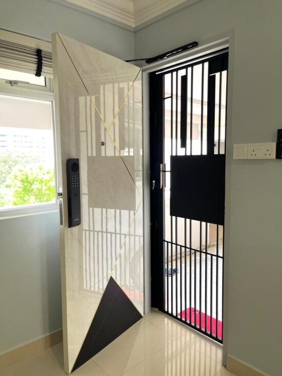 3×7 Feet Kato 2K Gold HDB Gate - Image 3