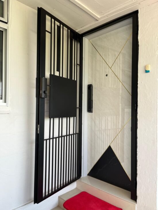 3×7 Feet Kato 2K Gold HDB Gate - Image 4