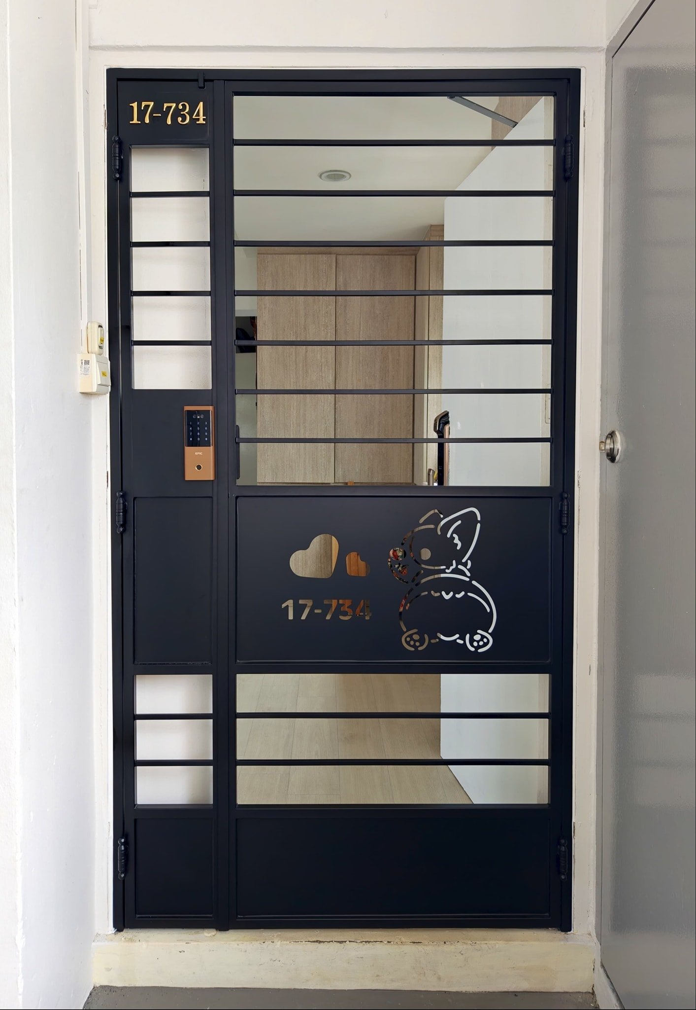 My Digital Lock - Kato 3D Simplify Gate 4×7