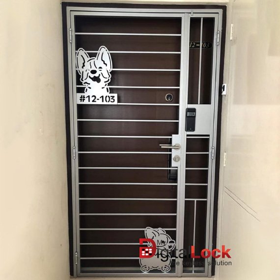 My Digital Lock - Kato 3D Simplify Gate 4×7 My Digital Lock - Kato 3D Simplify Gate 4×7