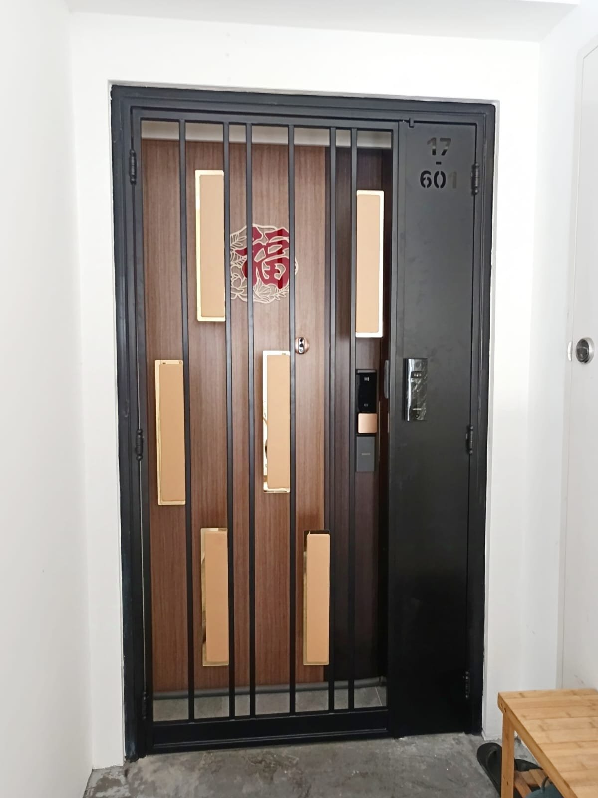 MyDigitalLock - Kato-2K-Gold-Leather-Gate-13