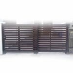 My digital lock - Landed-Property-Mild-Steel-Sliding-Gate-with-Track-with-Galvanize