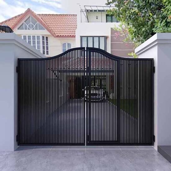 Landed Property Mild Steel Swing Gate 10 Feet with Galvanise