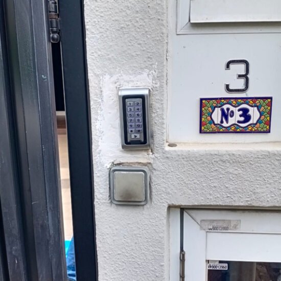 Weather Proof Card+ Pin EM Digital Lock for Landed Property Side Gate