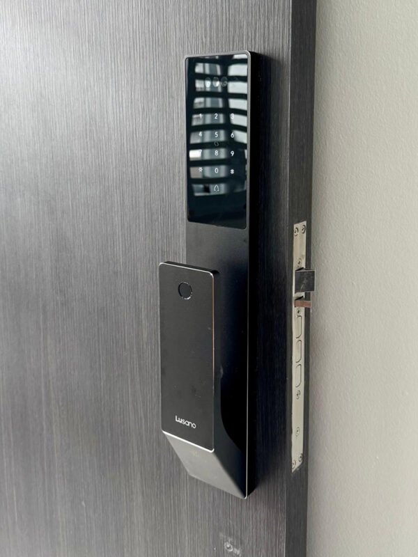 Lusano Space X+ Digital Door Lock (Black) - Installation