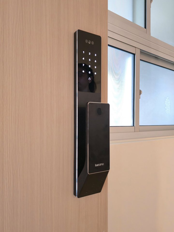 Lusano Space X+ Digital Door Lock (Black) - Installation