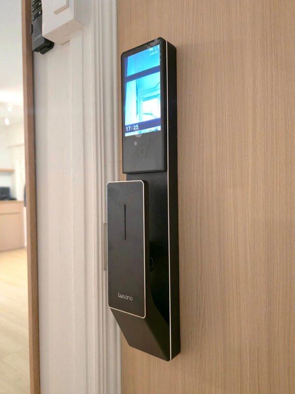 Lusano Space X+ Digital Door Lock (Black) - Installation