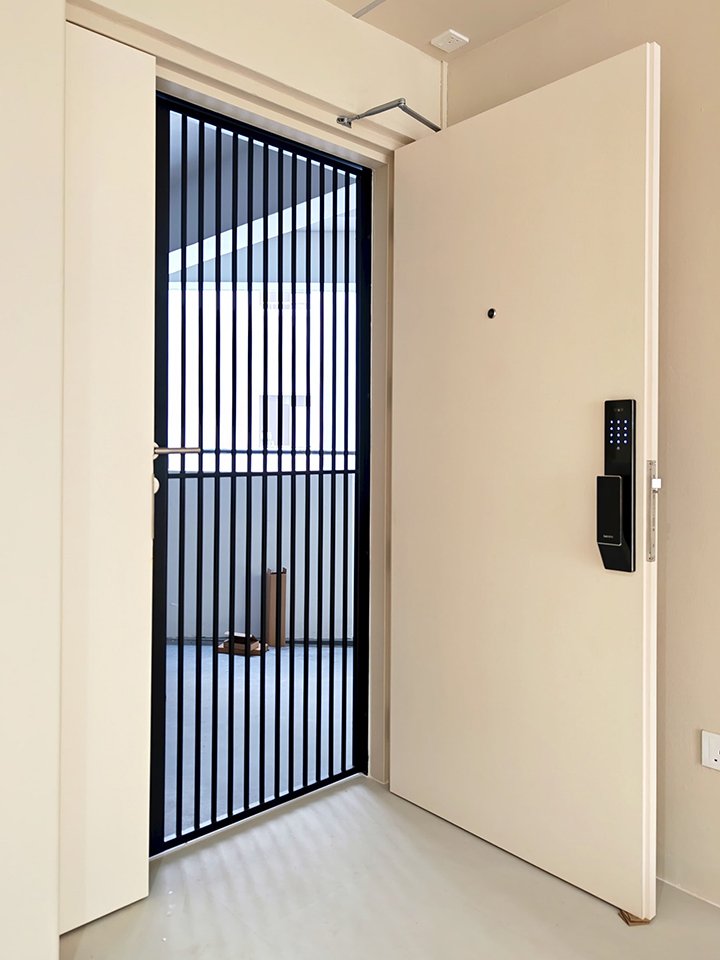 Lusano Space X+ Digital Door Lock (Black) - Installation