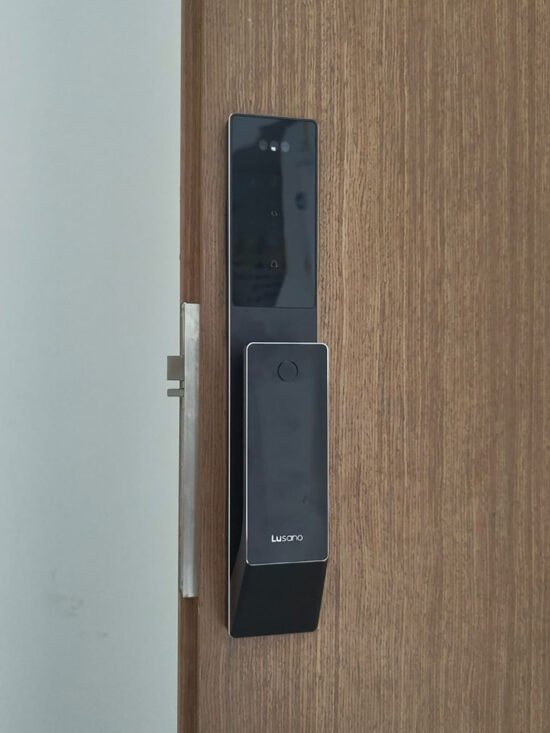 Lusano Space X+ Digital Door Lock (Black) - Installation