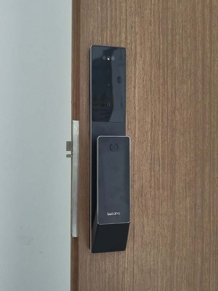Lusano Space X+ Digital Door Lock (Black) - Installation