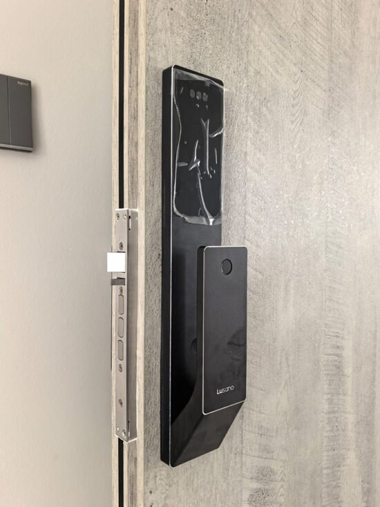 Lusano Space X+ Digital Door Lock (Black) - Installation
