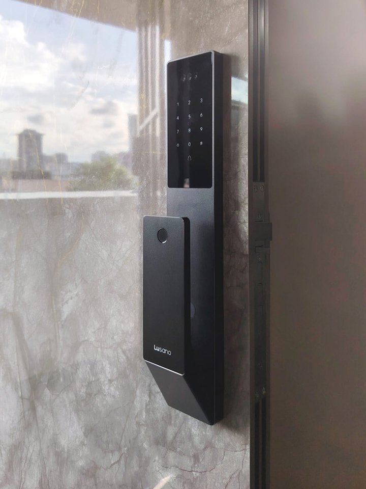 Lusano Space X+ Digital Door Lock (Black) - Installation