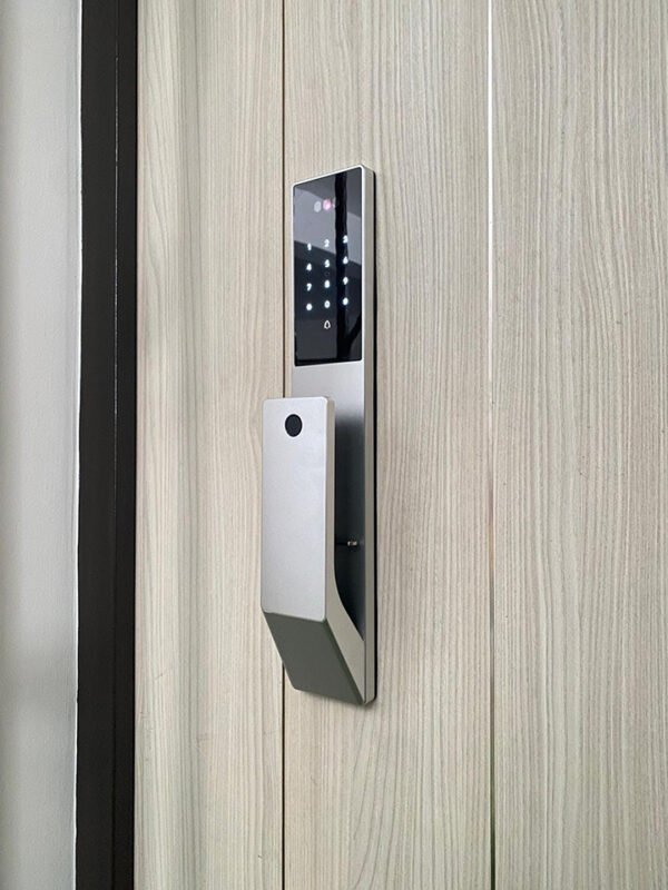 Lusano Space X+ Digital Door Lock (Silver) - Installation