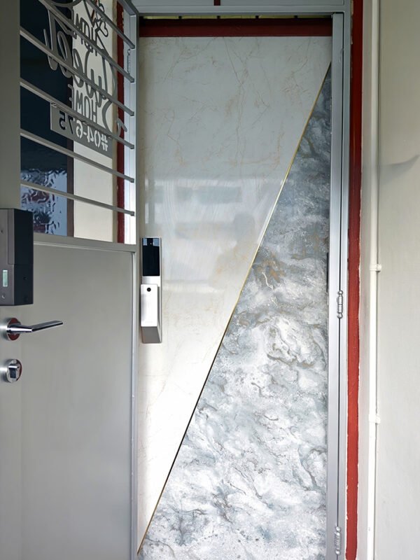 Lusano-Space-X-Digital-Door-Lock-Silver-Installation