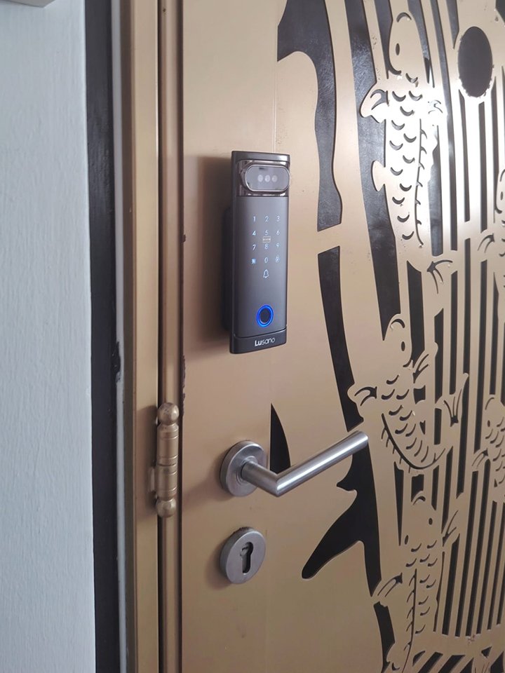Lusano+ Cyber X Gate Digital Lock New - installation