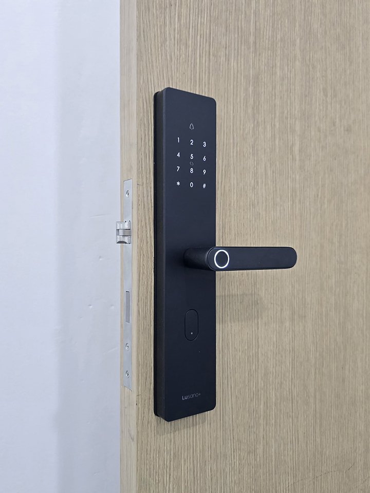 Lusano+ Star Mortise Digital Door Lock - installation