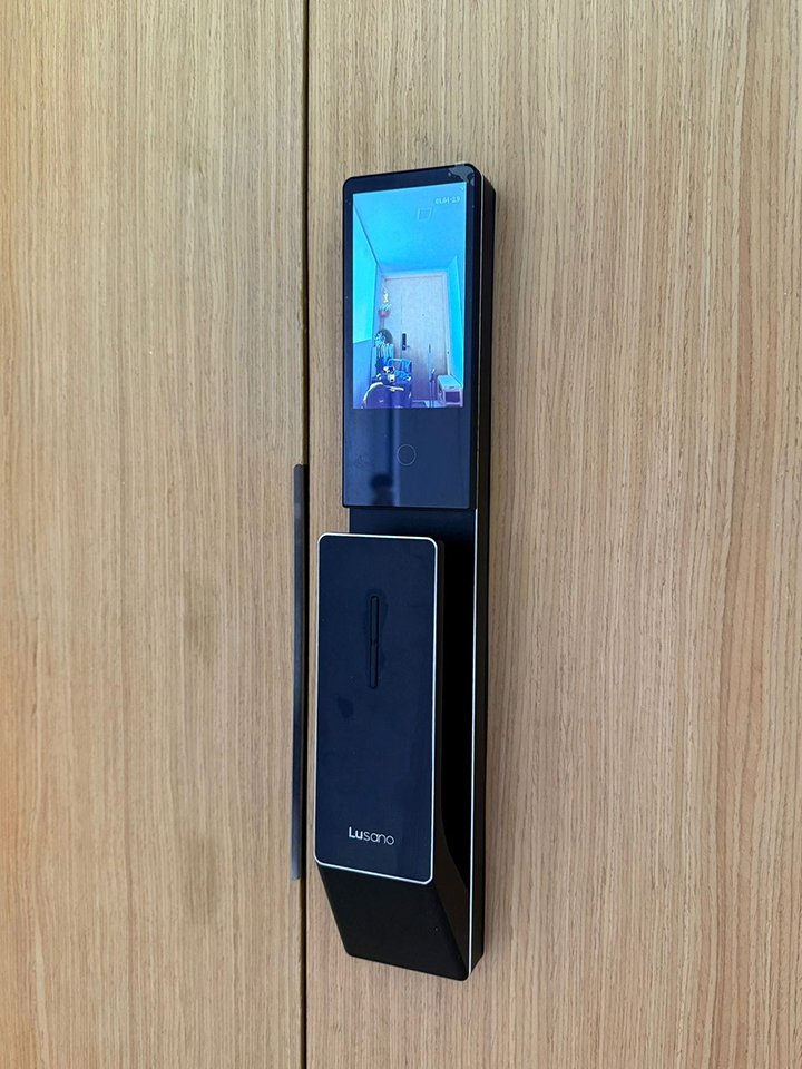 Lusano Space X Smart Door Lock - (Mika Black)