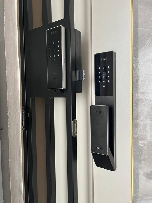 Lusano Space X Smart Door Lock - (Mika Black)