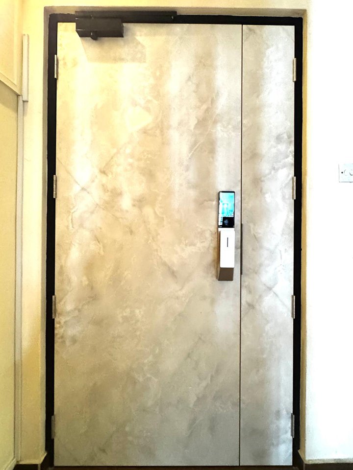 Lusano-Space-X-Smart-Door-Lock-Titanium-Cool-White