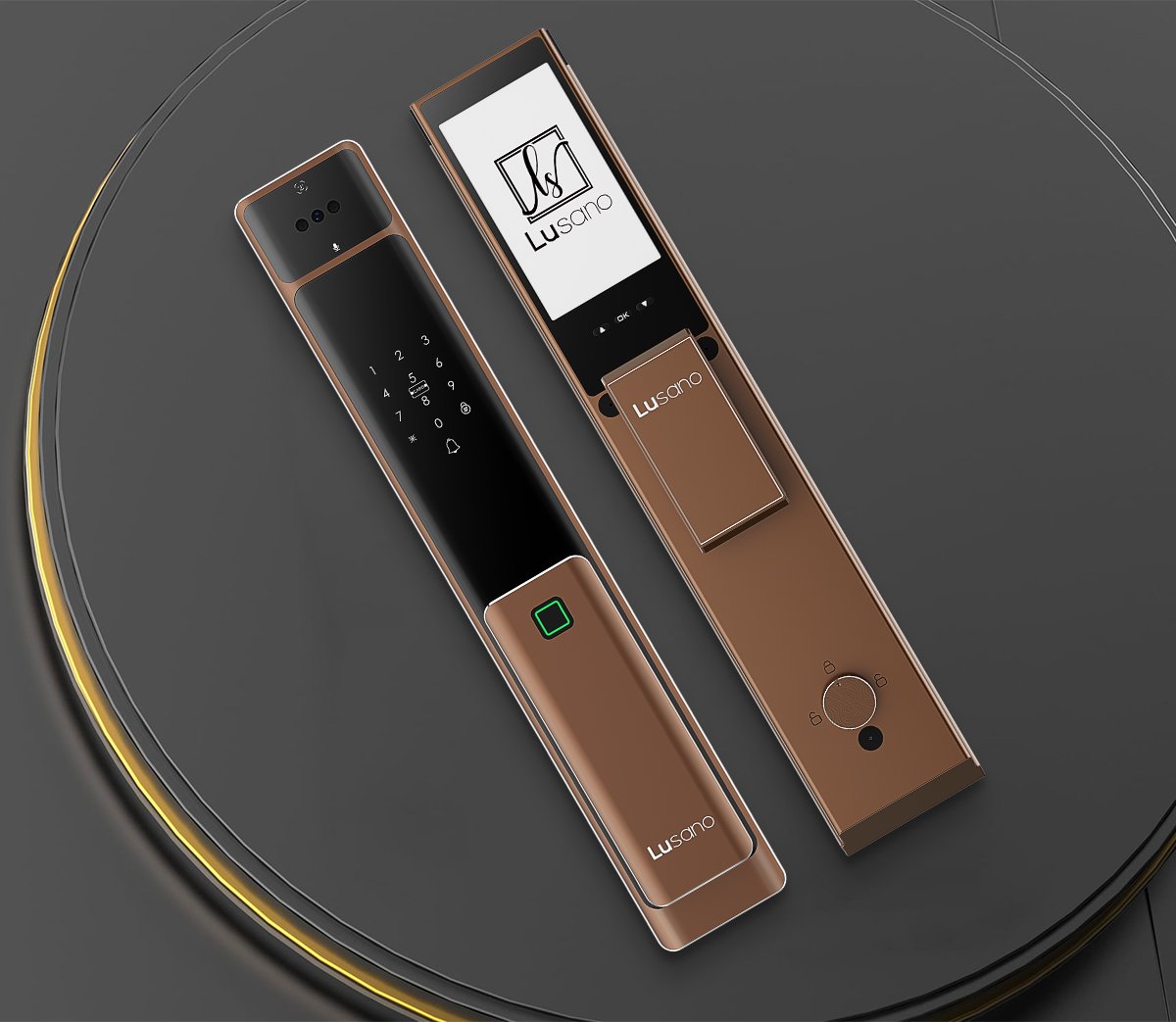 MyDigitalLock -Lusano-Ultra-Slim-Push-Pull-Lock-Coffee-Brown-6-way-to-unkock MyDigitalLock -Lusano-Ultra-Slim-Push-Pull-Lock-Coffee-Brown-6-way-to-unkock