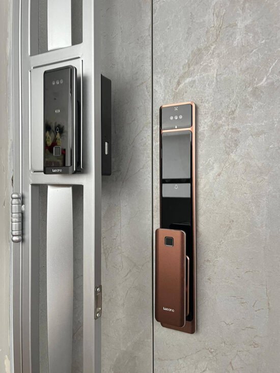 MyDigitalLock - Ultra-Slim-Coffe-brown-Installation