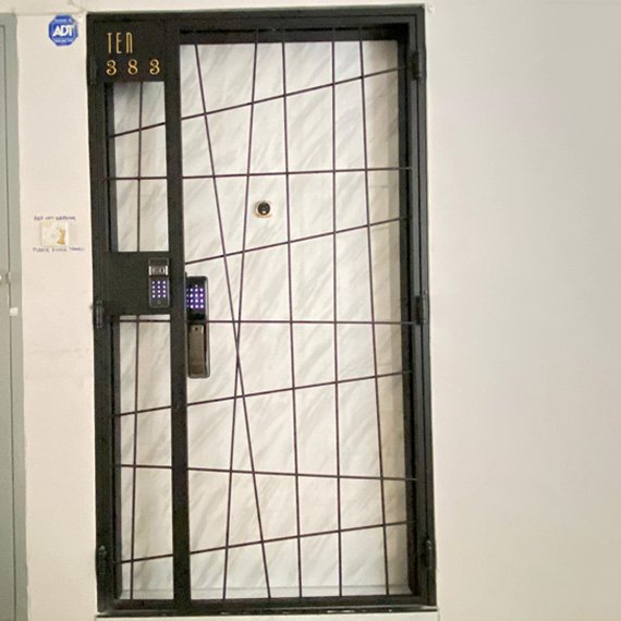 Budget Line Mild Steel Gate 3×7 Feet