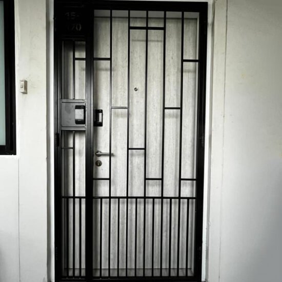 Budget Line Mild Steel Gate 4×7 Feet