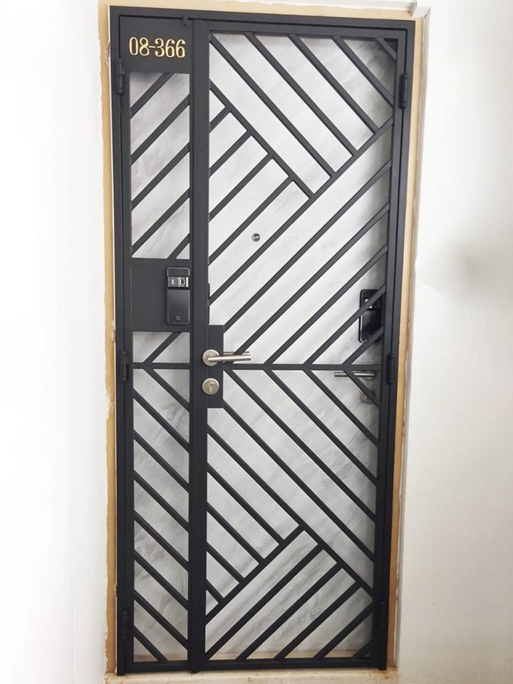 Mild Steel Gate - My Diamond