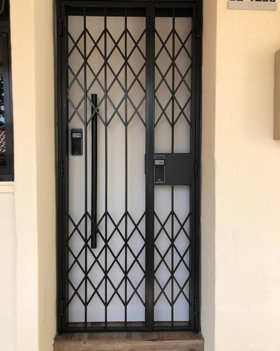 Mild Steel Interior Designer HDB Gate 3×7 feet