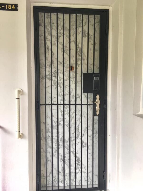 Mild Steel Interior Designer HDB Gate 3×7 feet