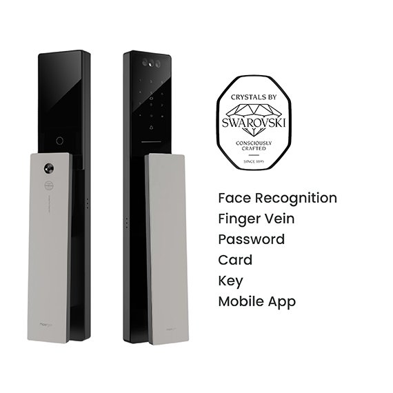 My Digital Lock - Moorgen-T5-Swarovski-Crystal-Digital-Lock-Platinum-Cool-Sliver My Digital Lock - Moorgen-T5-Swarovski-Crystal-Digital-Lock-Platinum-Cool-Sliver