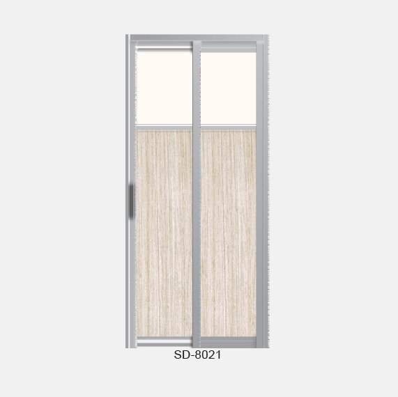 Mix and Match Any Design Slide and Swing Toilet Door