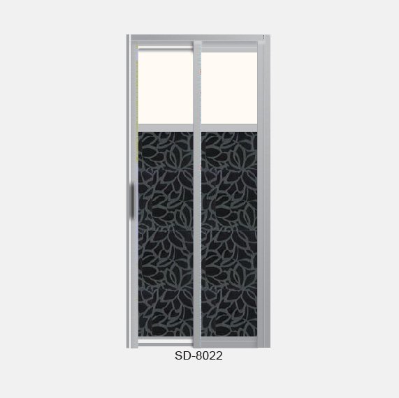Mix and Match Any Design Slide and Swing Toilet Door