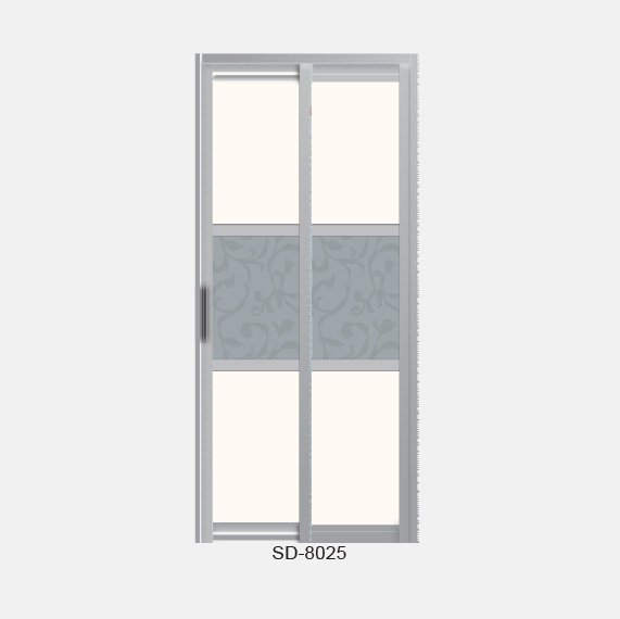 Mix and Match Any Design Slide and Swing Toilet Door